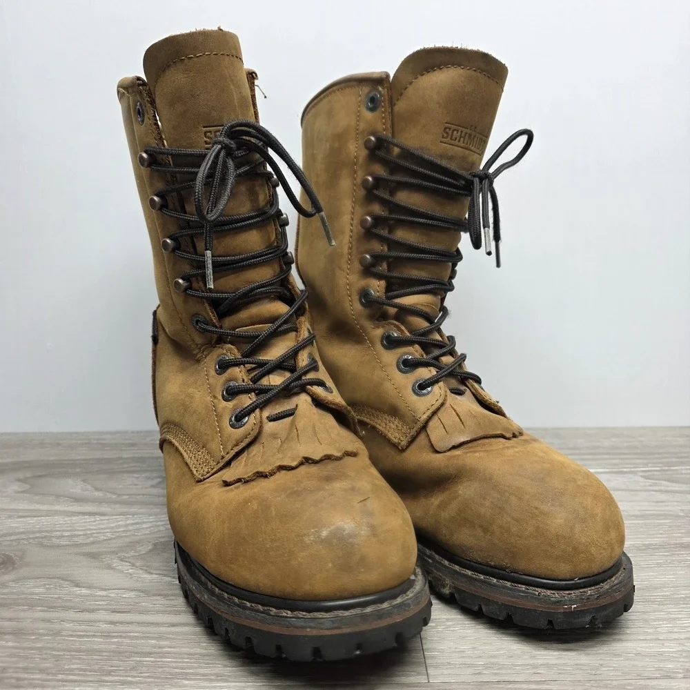 C.E. SCHMIDT Boots - US SZ 10M - CES009TS -  Steel‎ Toe Leather Work Boots